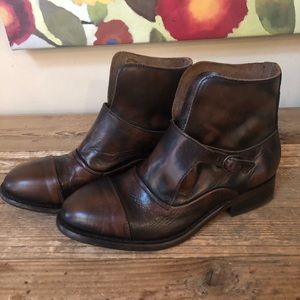 H by Hudson Hand Crafted 1990 Leather Boot  36 US 5